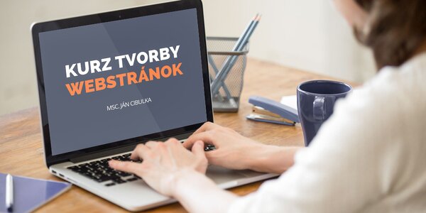 Ročný online kurz tvorby webstránok s certifikátom