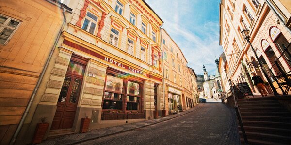 Romantika v historickom hoteli*** v centre Banskej Štiavnice