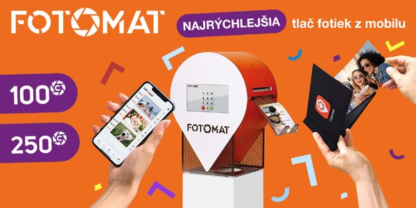 Fotomat: Najrýchlejšia tlač fotiek z mobilu