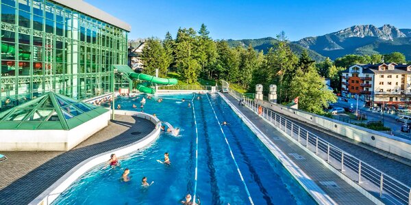 Dokonalý relax v srdci Zakopaného: Aquapark Termy Zakopiańskie prístupný priamo z hotela