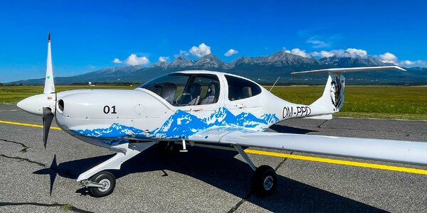 Zaži let luxusným lietadlom ponad Tatry, Liptov a Spiš