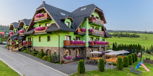 Penzión s nádherným výhľadom na Belianske Tatry: polpenzia aj neobmedzený wellness