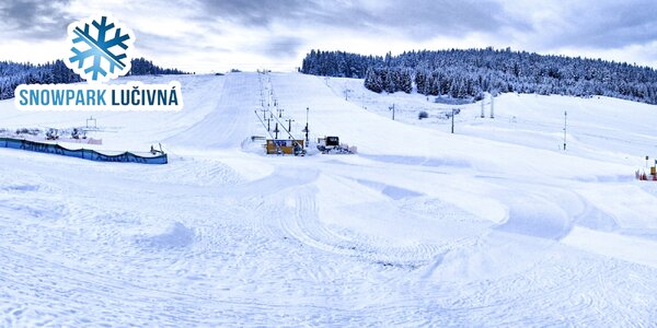 Celodenný alebo večerný skipas do Snowpark Lučivná počas celého týždňa!