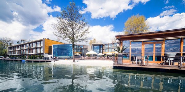 Luxusný hotel na brehu jazera s neobmedzeným wellness