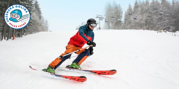 Celodenný skipas do lyžiarskeho strediska JASENSKÁ DOLINA