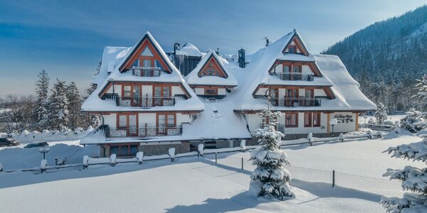 Ekologický hotel blízko Zakopaného s výhľadom aj wellness