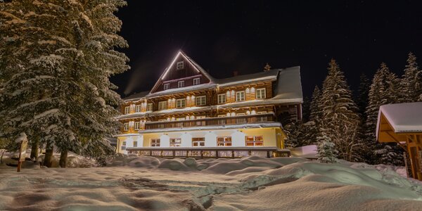 Horský hotel s wellness s výhľadom na Vrbické pleso