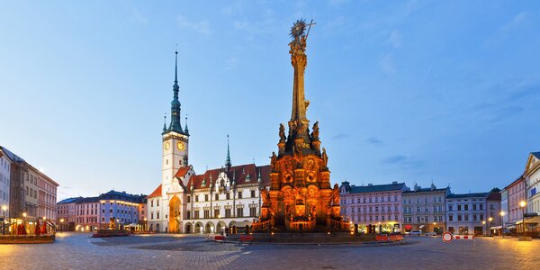 Pobyt v centre Olomouca s raňajkami a zľavou na wellness