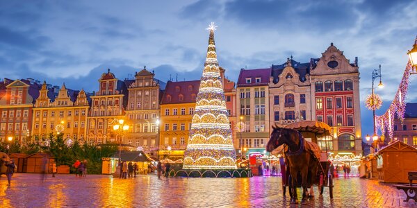 Adventný Krakov a Vroclav: história i čaro vianočných trhov