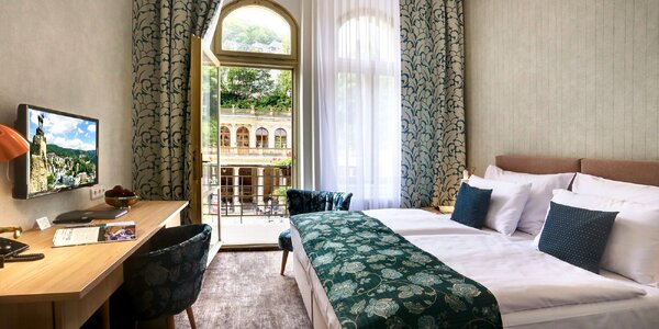 Relax vo Varech pri kolonáde: polpenzia aj wellness