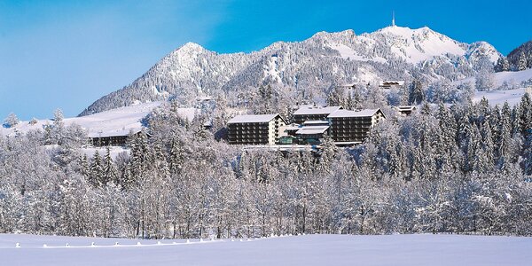 Bavorské Alpy: wellness, polpenzia a lyžovanie