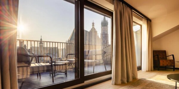 Štýlové apartmány v Krakove s raňajkami alebo polpenziou