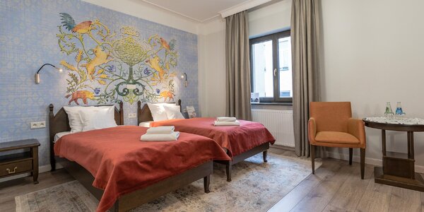 Romantický boutique hotel v Krakove so stravou