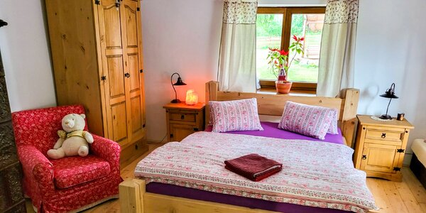 Chalupa na Hriňovských lazoch s polpenziou