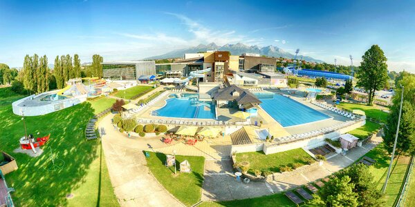 Relax v hoteli so vstupom do AquaCity Poprad