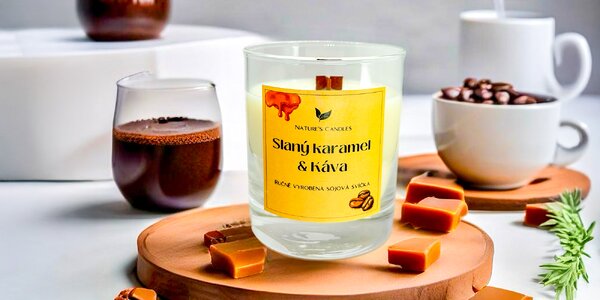 Sójové sviečky s dreveným knôtom: 46 originálnych vôní