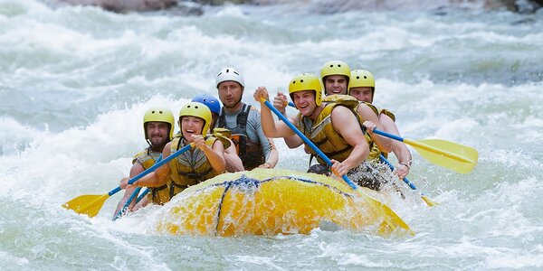 Rafting na umelom vodnom kanáli v Liptovskom Mikuláši