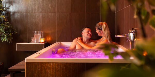 Romantika so sviečkami: Privátny vstup do wellness