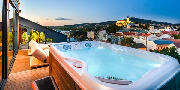 Romantika v Nitre s wellness na streche a raňajkami