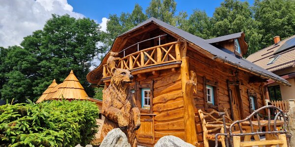 Chalúpky v Pekle Čertovina s polpenziou aj detskou herňou