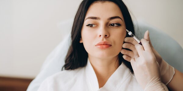 Odstránenie mimických vrások botoxom zn. Dysport