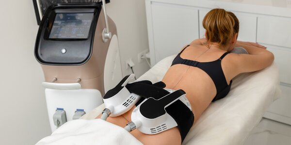 Ošetrenie prístrojom Body Sculpt: Formujte postavu poležiačky