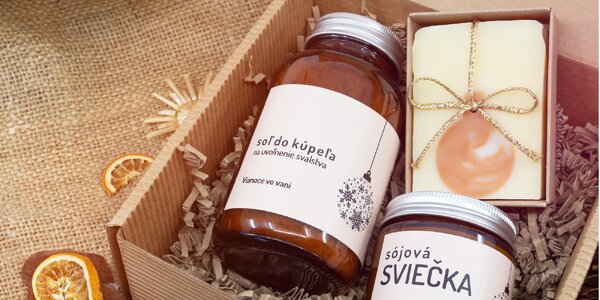 3 – 5 ks sady mydiel a kozmetiky od slovenského výrobcu MUSK