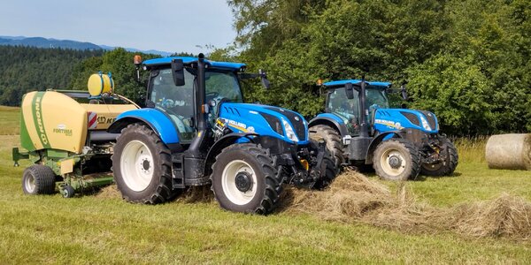 Zážitková jazda na 30 alebo 60 minút na traktore NEW HOLLAND