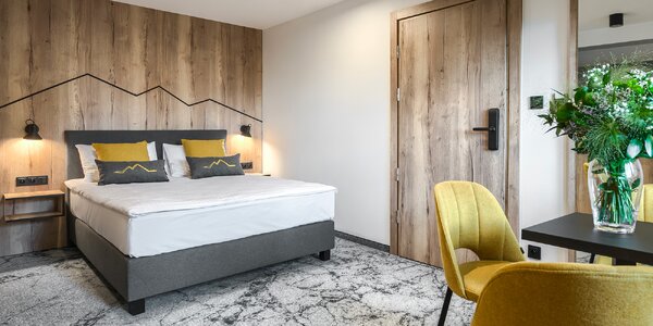 Malebný kút Zakopaného: moderný hotel so stravou aj vybavenie pre deti