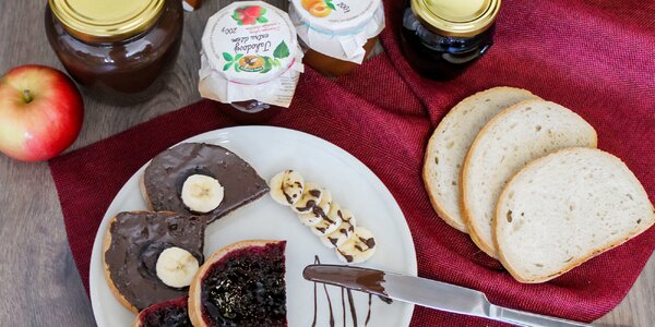 Chutné džemy, kompóty či čoko nátierky: až 3 kusy v balení