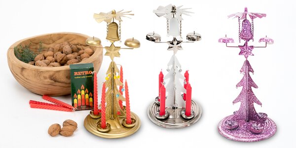 „Anjelské zvonenie“ zlaté aj strieborné a k tomu sviečky