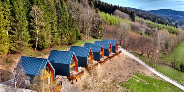 Poľský Sněžník: raj cyklistov, domčeky s možnosťou wellness