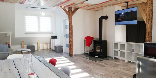 Moderné apartmány na Vysočine pre pár aj rodinu