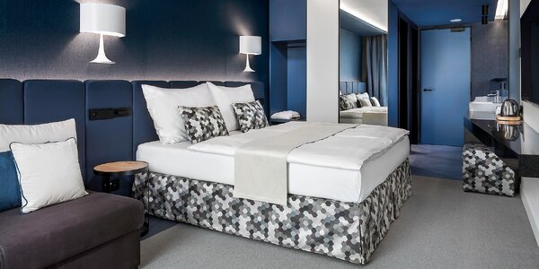 Pobyt s raňajkami v dizajnovom hoteli v centre Prahy