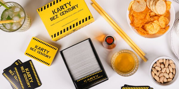 Karty bez cenzúry: zábavná hra (nielen) na večierky