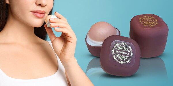 Balenia 2 ks prírodných vegan balzamov na pery rôznych vôní