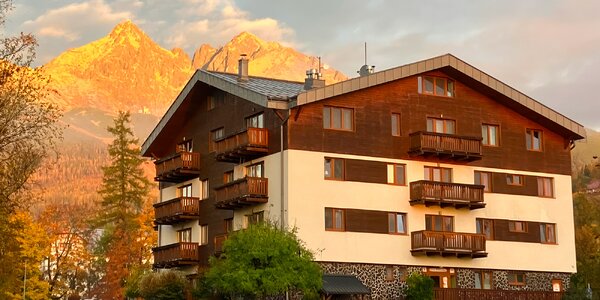 Pobyt v centre Tatranskej Lomnice