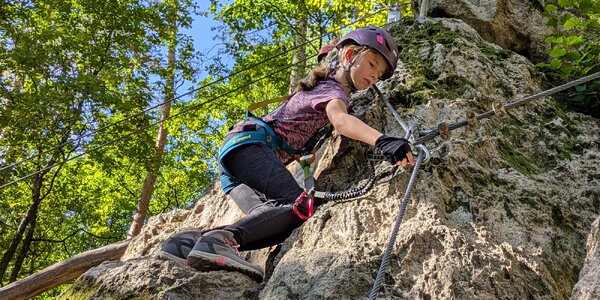 Ferratový kurz pre deti s certifikovaným inštruktorom