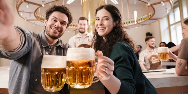 Škola čapovania alebo expozícia Pilsner Urquell Experience v Prahe