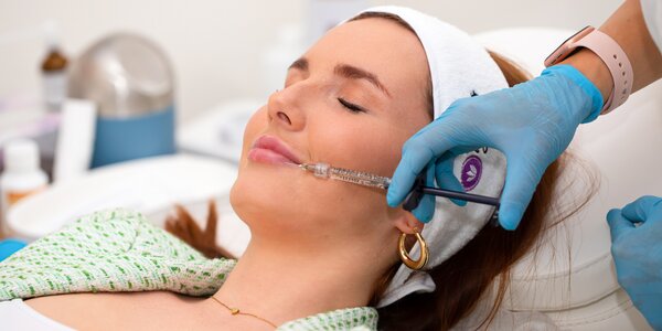 Zväčšenie pier alebo vyplnenie hlbokých vrások