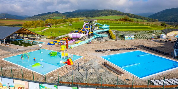 Celodenný vstup do termálneho Aquaparku Lipany