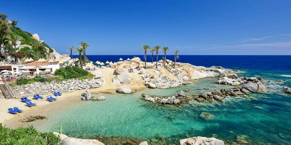 Sardínia: hotel s 11 bazénmi a stravou kúsok od pláže