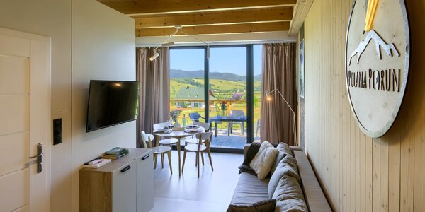 Štýlové chatky na skok od kúpeľov Krynica-Zdrój