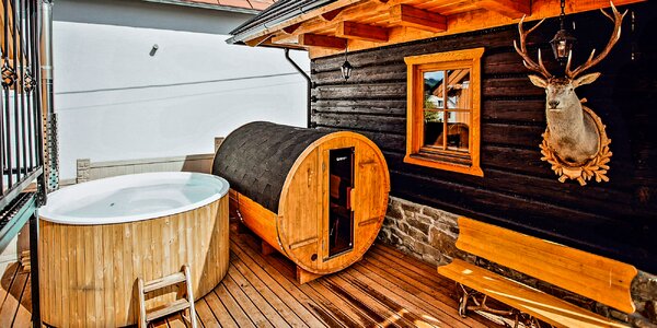 Moderná chalupa s mini wellness a veľkou záhradou na Orave