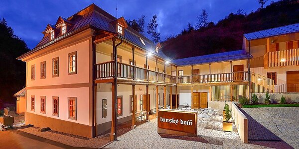 Špičkový oddych v penzióne v Štiavnických vrchoch