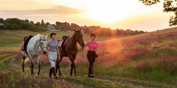 Jazdecké lekcie alebo vychádzky na koňoch aj s možnosťou pikniku