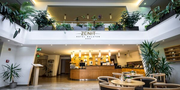 Oddych pri Balatone s polpenziou a wellness