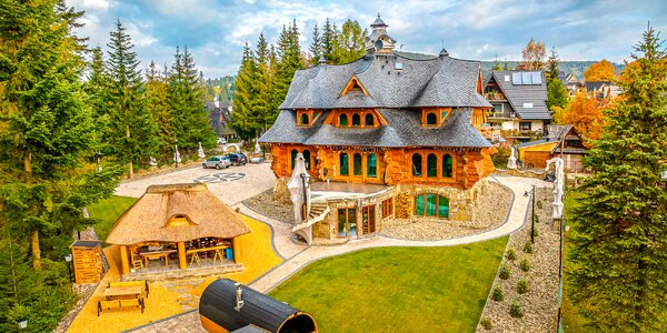 Rozprávková vila v tichom prostredí neďaleko Zakopaného