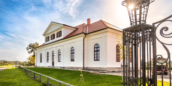 Romantické chateau na juhu Moravy: raňajky, wellness