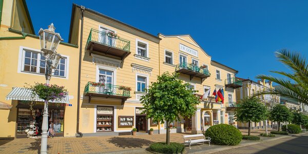 Pobyt vo Františkových Lázňach: polpenzia aj procedúry